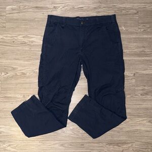 Carhartt Force Cargo Pants Ripstop Utility Relaxed Fit Men’s Sz 38x32 Navy Blue